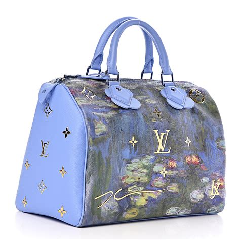 jeff koons louis vuitton collection|louis vuitton monet bag.